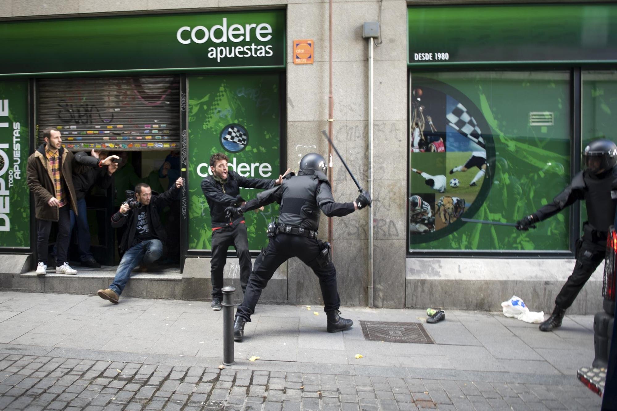 Desahucio de Antonio en calle Tribulete